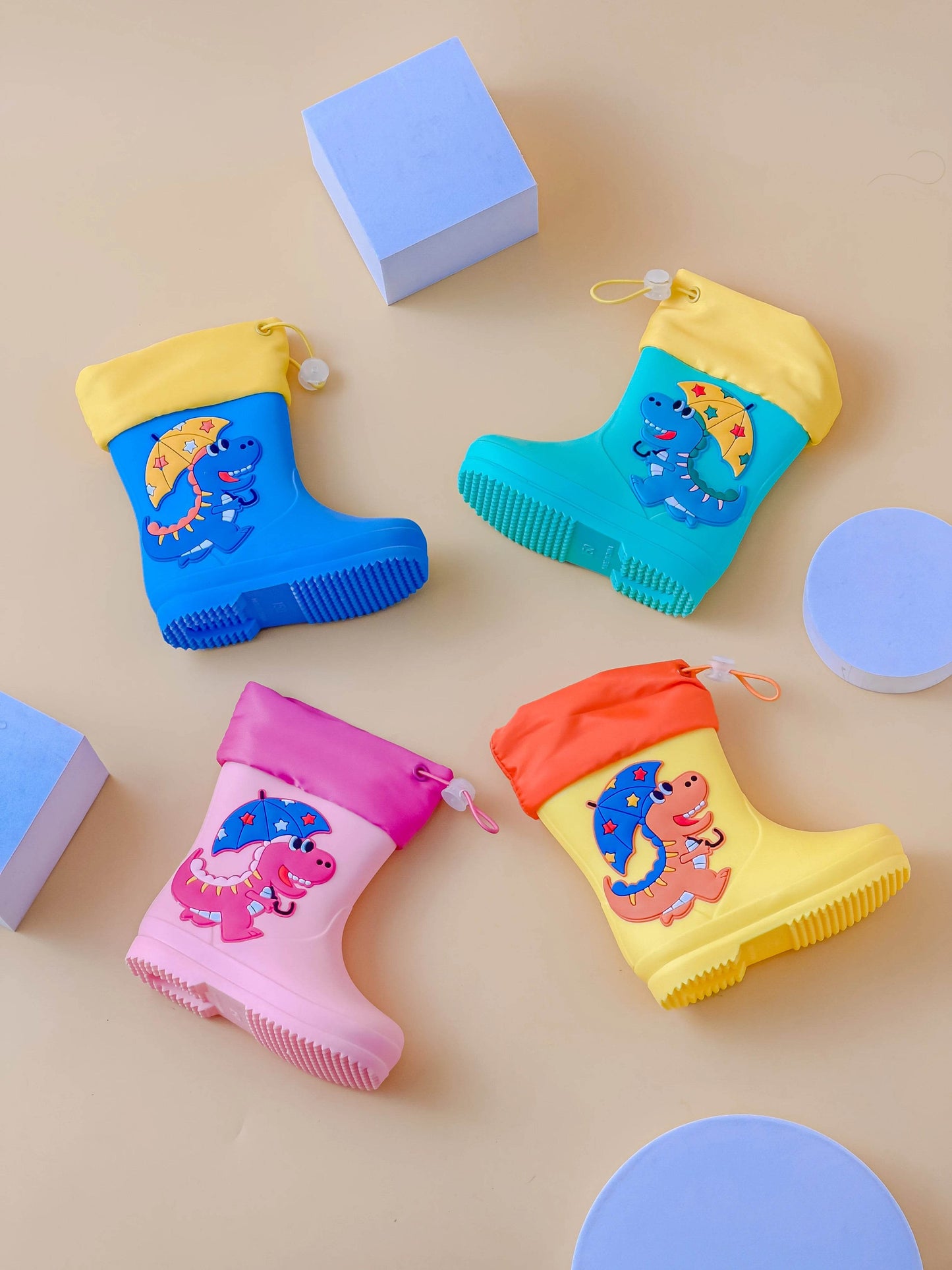 Quality Kids Rain Boots Anti Slip Soles For Boys And Girls - ToylandEU