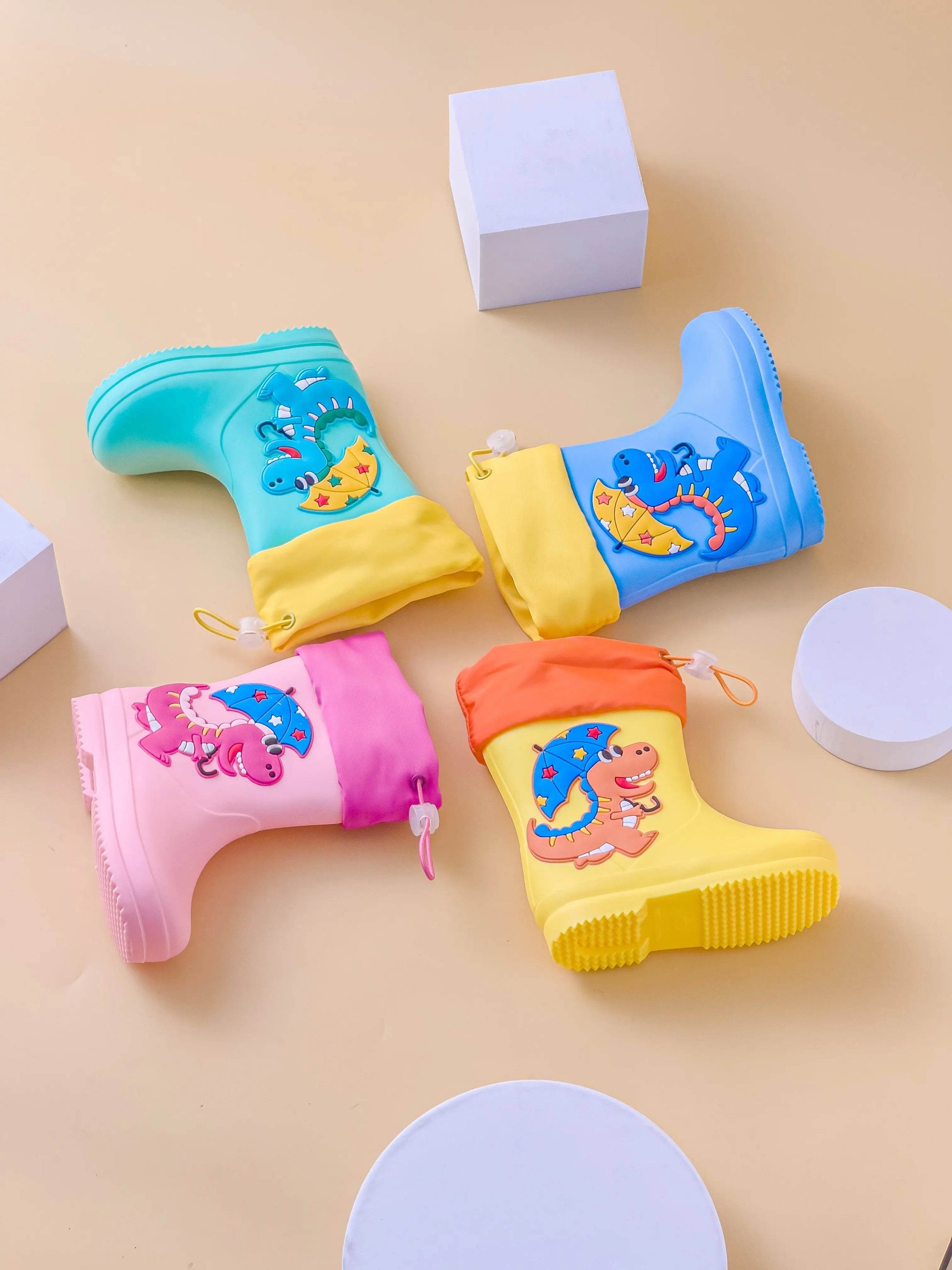 Quality Kids Rain Boots Anti Slip Soles For Boys And Girls - ToylandEU