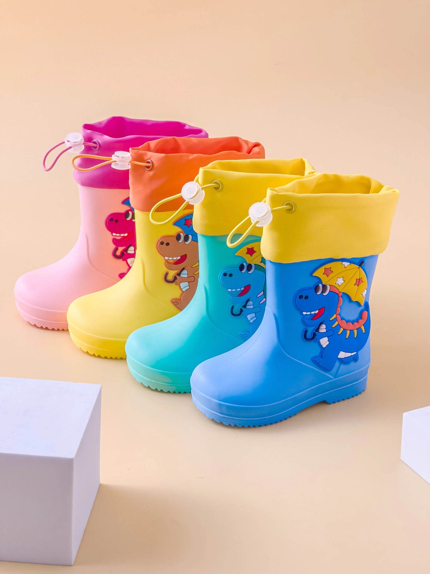 Quality Kids Rain Boots Anti Slip Soles For Boys And Girls - ToylandEU