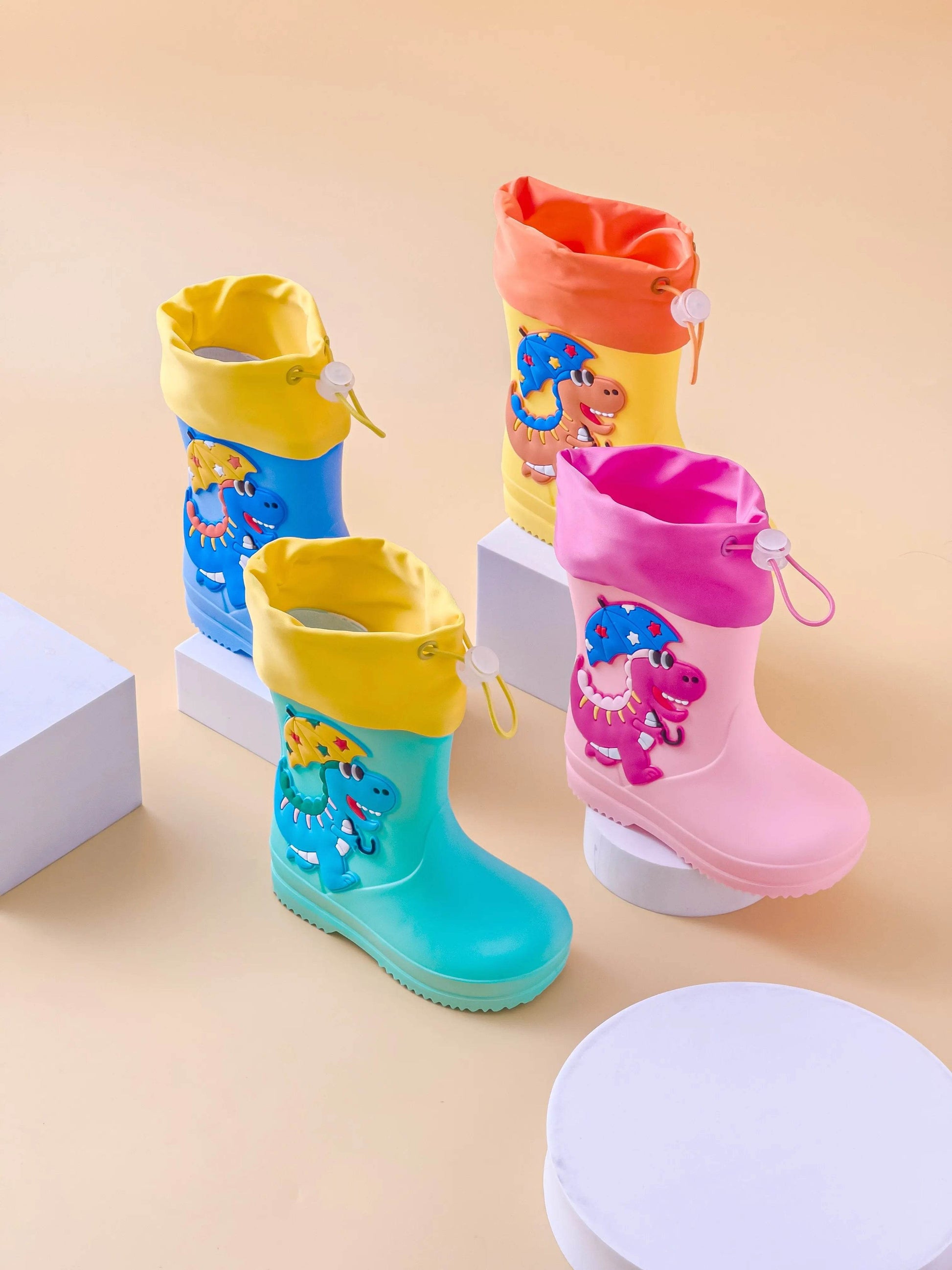 Quality Kids Rain Boots Anti Slip Soles For Boys And Girls - ToylandEU