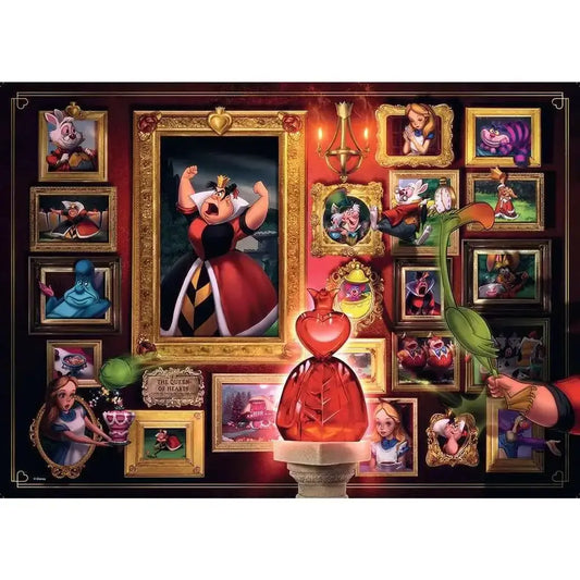  Queen Of Hearts 1000 Piece Puzzle Disney Villainous -  ToylandEU™