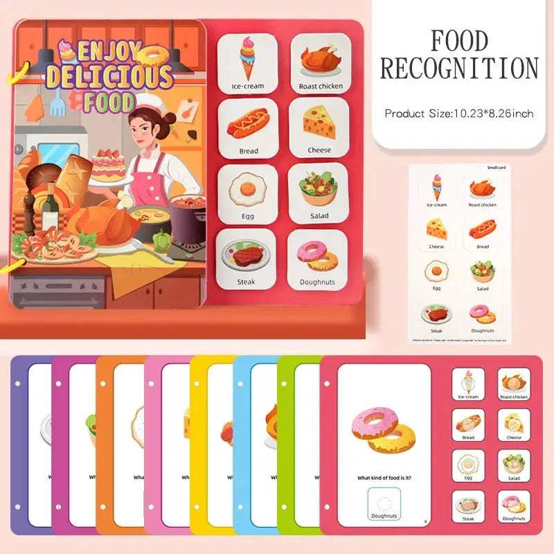 Quiet Books for Kids Montessori Educational Toy Set - ToylandEU