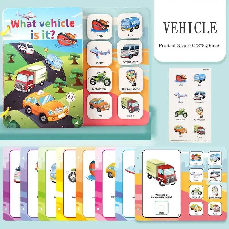 Quiet Books for Kids Montessori Educational Toy Set - ToylandEU