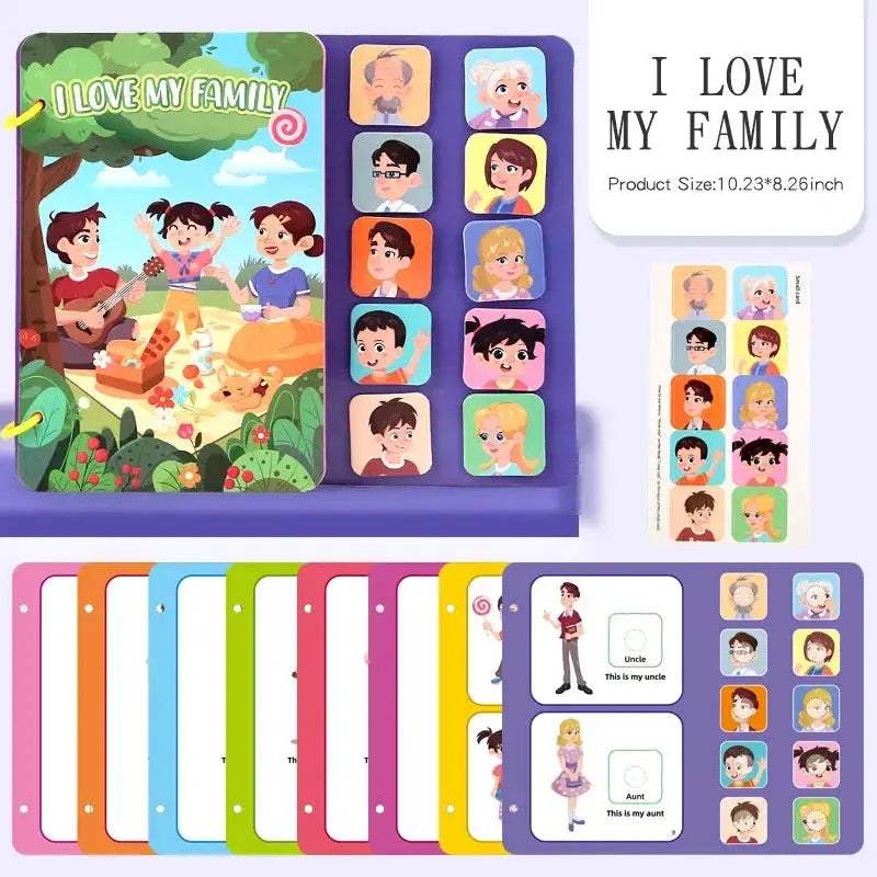 Quiet Books for Kids Montessori Educational Toy Set - ToylandEU