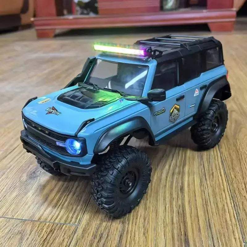 R1601 1:16 4WD RC Car Off-Road LED Headlights Monster Truck - ToylandEU