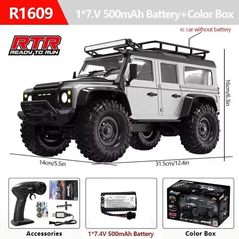  R1601 1:16 4WD RC Car Off Road Monster Truck -  ToylandEU™