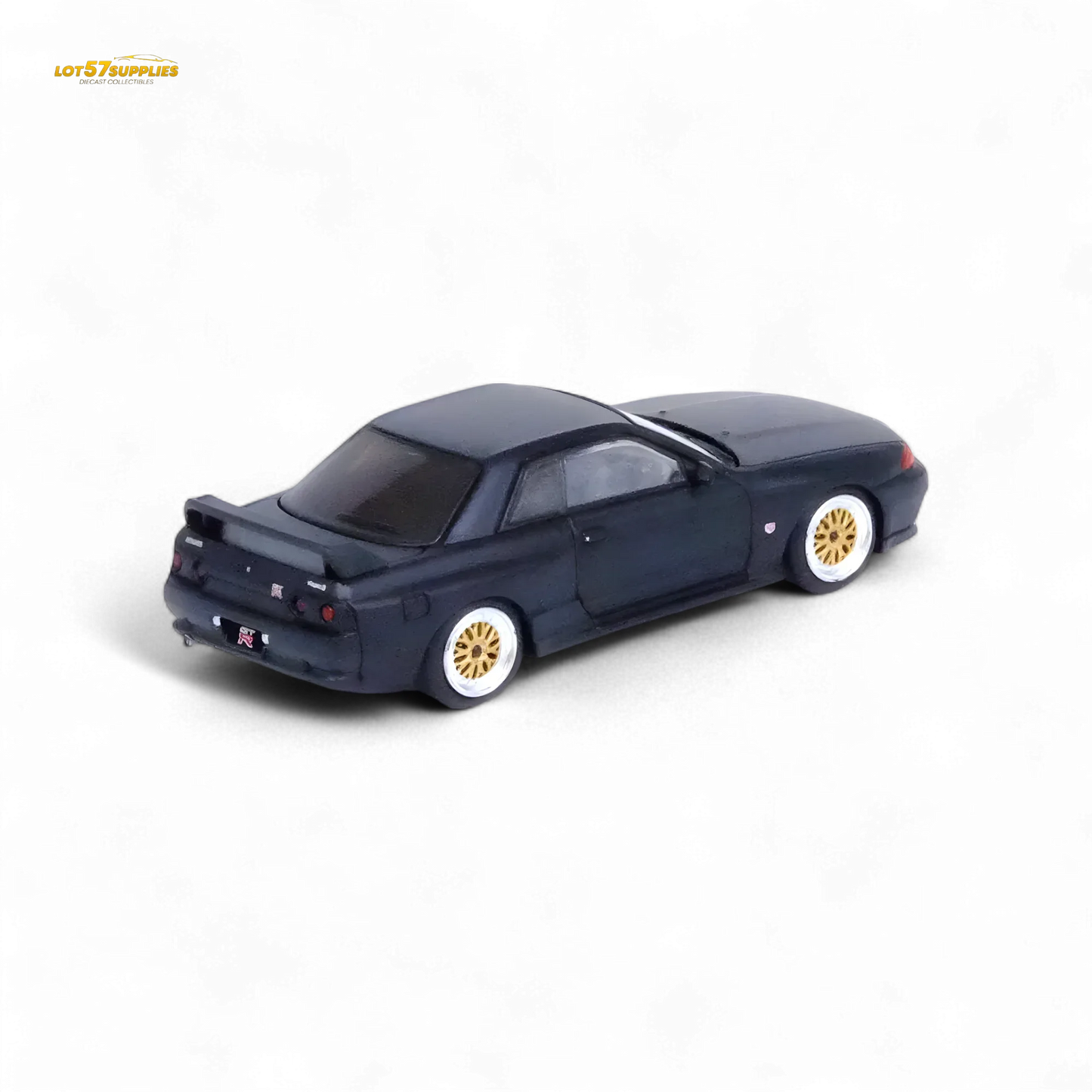 Inno64 Nissan Skyline GT-R R32 Matt Black "THE DIECAST COMPANY" Special Edition 1:64 IN64-R32-MB - ToylandEU