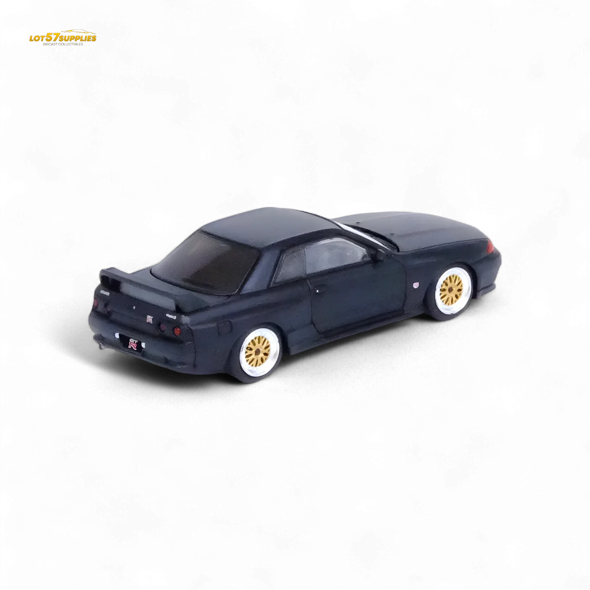 Inno64 Nissan Skyline GT-R R32 Matt Black "THE DIECAST COMPANY" Special Edition 1:64 IN64-R32-MB - ToylandEU