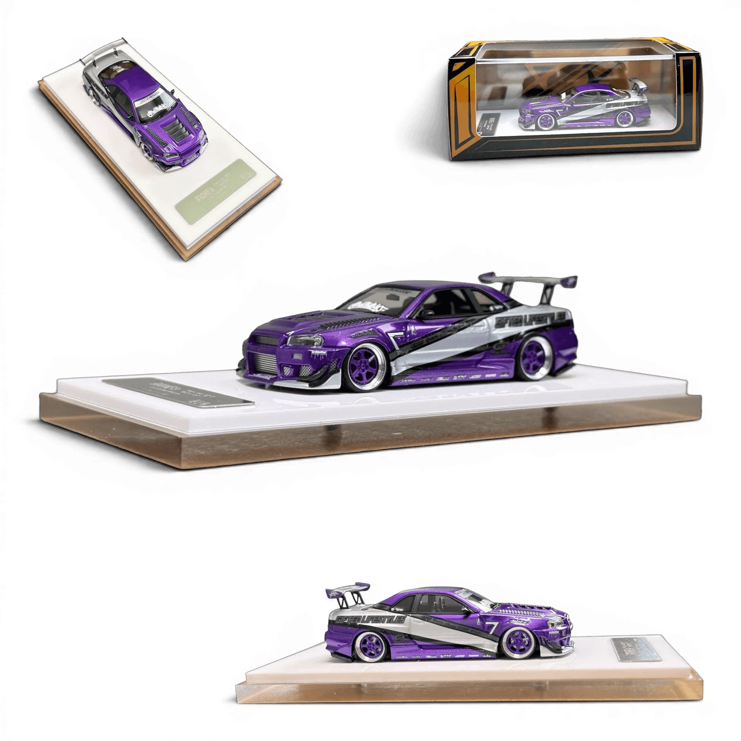  R34 Skyline Resin Model Gifted Limited Edition Error404 -  ToylandEU™
