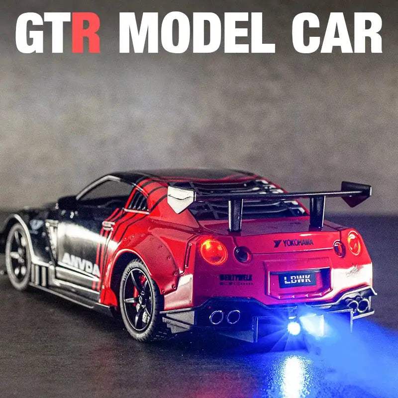  R35 GTR Diecast Car With Realistic Sound And Lights -  ToylandEU™