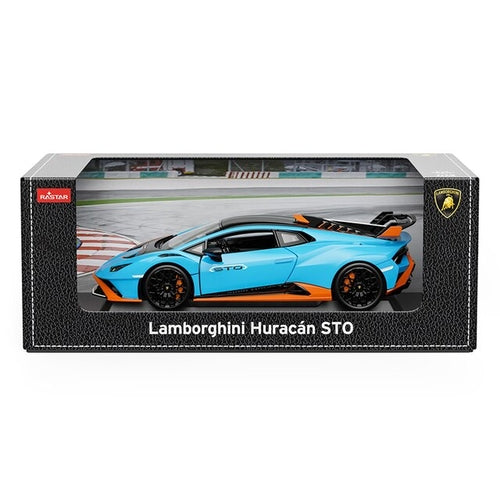 1:18 Scale Rastar Lamborghini Huracan STO Diecast Car Model Toy ToylandEU.com Toyland EU