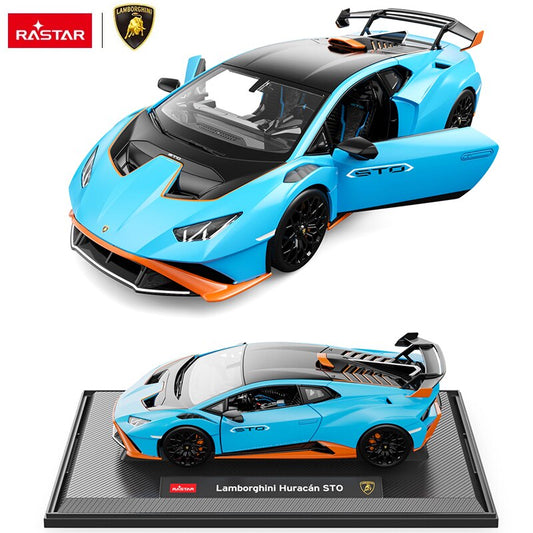 1:18 Scale Rastar Lamborghini Huracan STO Diecast Car Model Toy - ToylandEU