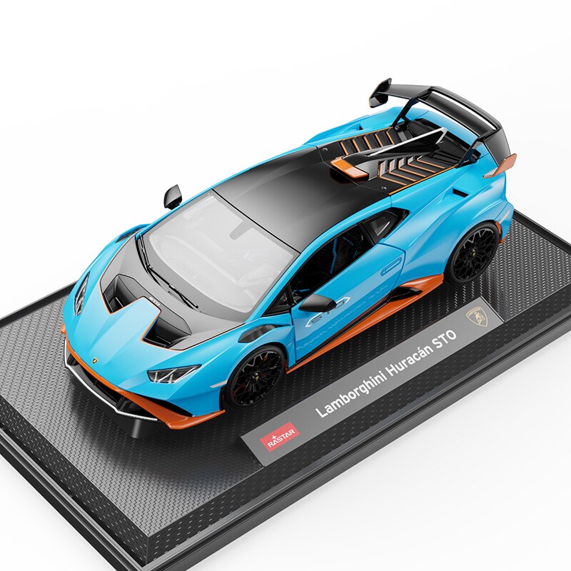 1:18 Scale Rastar Lamborghini Huracan STO Diecast Car Model Toy - ToylandEU