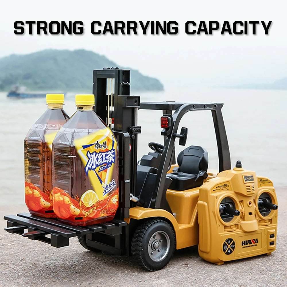 RC 1/10 Remote Control Forklift Truck - 20 Min Playtime & All-Terrain Fun - ToylandEU