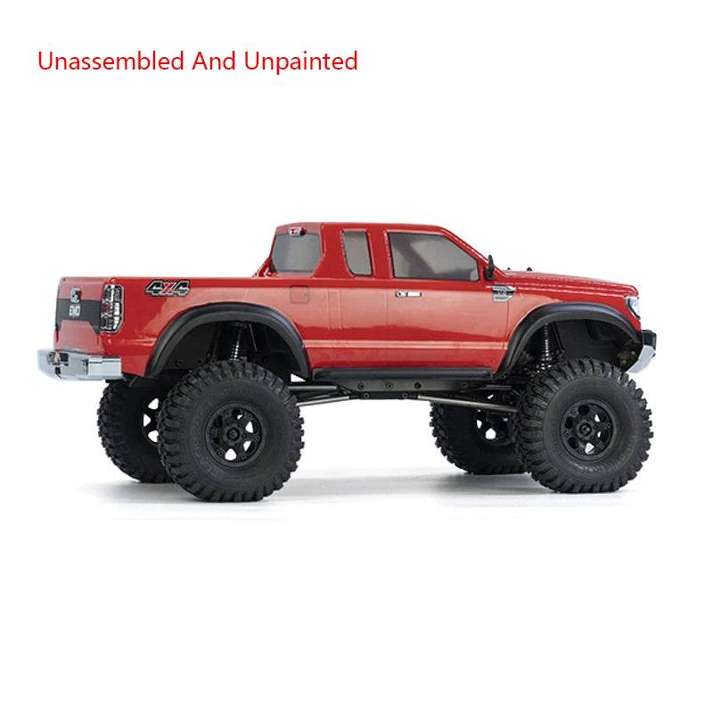 RC 1/10 Scale 4WD CROSSRC AT4V EMO RC Crawler Kit with Differential Lock and 540 35T Motor - Outdoor Adventure Toy for Boys - ToylandEU
