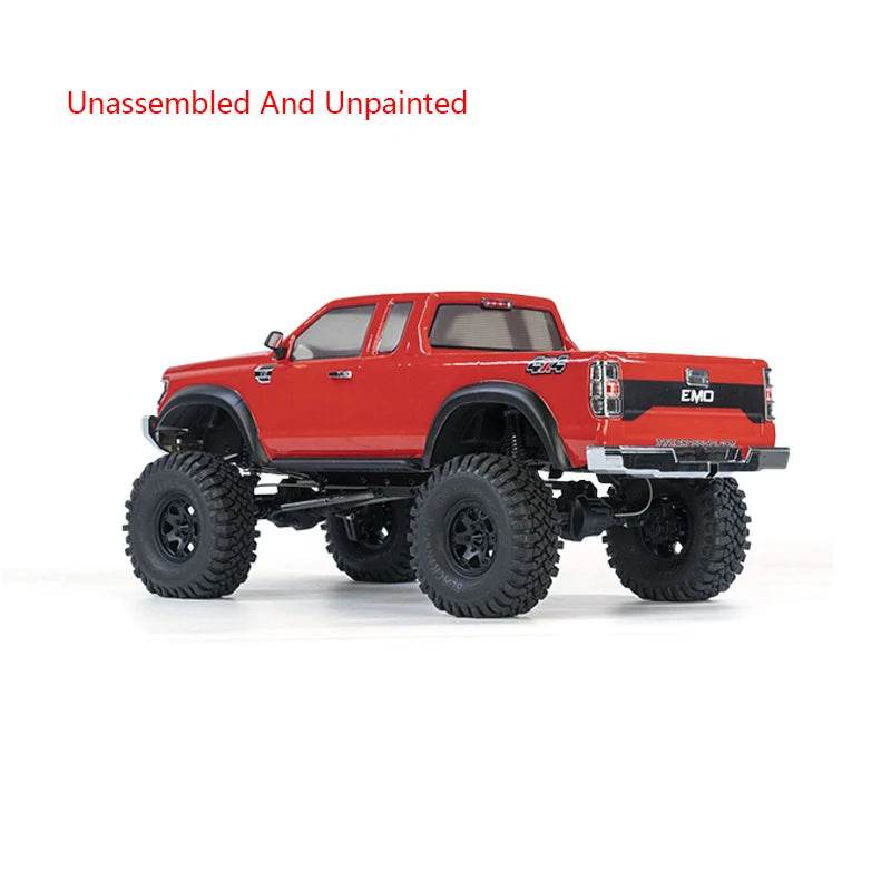 RC 1/10 Scale 4WD CROSSRC AT4V EMO RC Crawler Kit with Differential Lock and 540 35T Motor - Outdoor Adventure Toy for Boys - ToylandEU