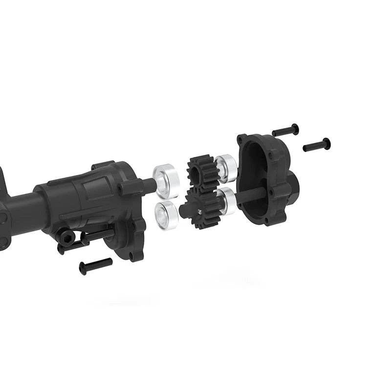 RC 1/10 Scale 4WD CROSSRC AT4V EMO RC Crawler Kit with Differential Lock and 540 35T Motor - Outdoor Adventure Toy for Boys - ToylandEU