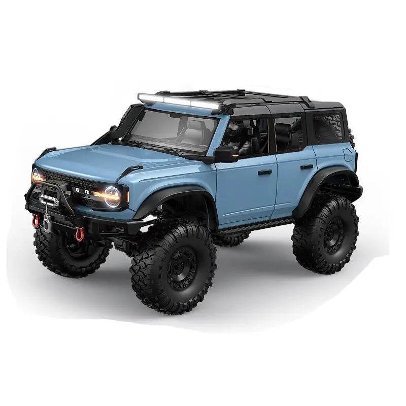 RC 1/10 Scale 4WD Remote Control Off-Road Rock Crawler - Full Proportional RC Climbing Car with LED Lights and Lithium Battery - ToylandEU