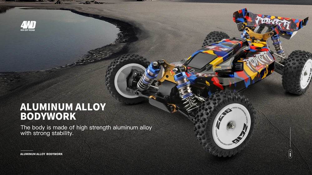RC 1:12 Electric 4WD High-Speed RC Racing Cars - 75KM/H & 55KM/H Remote Control Drifters with 3000mAh Battery - ToylandEU