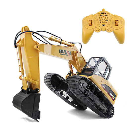 RC 1:12 Scale Fully-Functional 15-Channel RC Excavator for Aspiring Engineers - ToylandEU