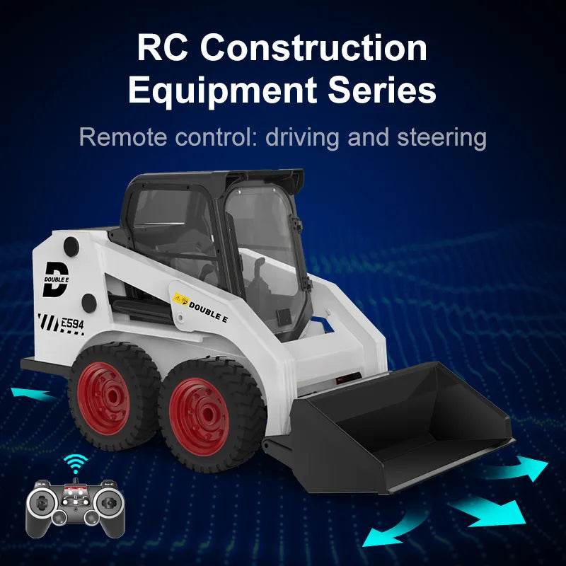 RC 1:14 Remote Control Slip Loader Truck with LED Lights & Realistic Sounds - ToylandEU
