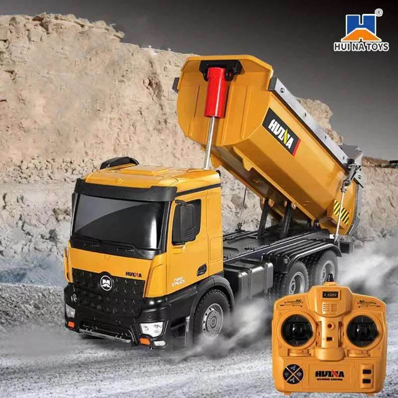 RC 1/14 Scale Realistic Alloy RC Tractor Truck - Engineering Fun Awaits! - ToylandEU