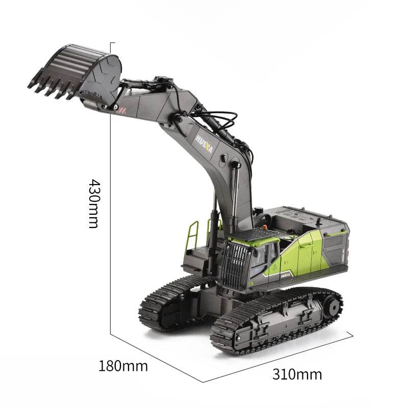 RC 1:14 Scale Remote Control Alloy Excavator - 22 Channels of Fun! - ToylandEU