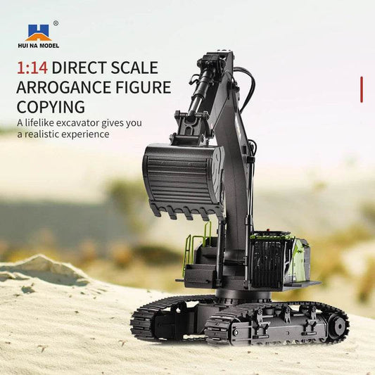 RC 1:14 Scale Remote Control Alloy Excavator - 22 Channels of Fun! - ToylandEU