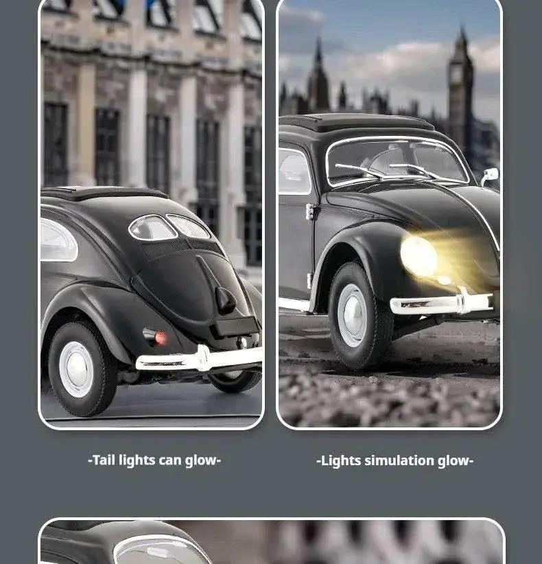  RC 1:16 D62 Mini Retro Beetle RC Climbing Car - Full Scale Simulation Remote Control Toy with Drift Features -  ToylandEU™