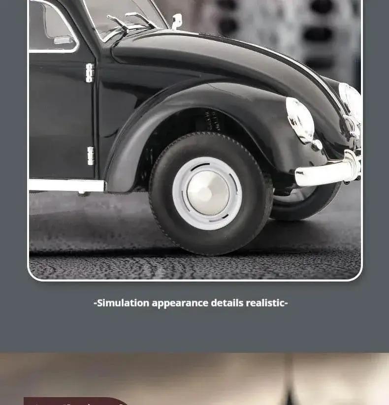  RC 1:16 D62 Mini Retro Beetle RC Climbing Car - Full Scale Simulation Remote Control Toy with Drift Features -  ToylandEU™