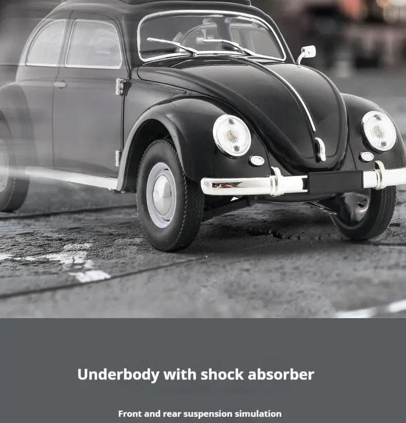  RC 1:16 D62 Mini Retro Beetle RC Climbing Car - Full Scale Simulation Remote Control Toy with Drift Features -  ToylandEU™