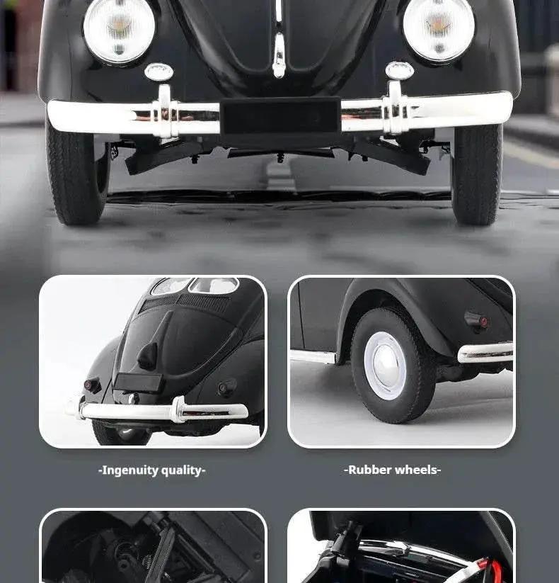  RC 1:16 D62 Mini Retro Beetle RC Climbing Car - Full Scale Simulation Remote Control Toy with Drift Features -  ToylandEU™