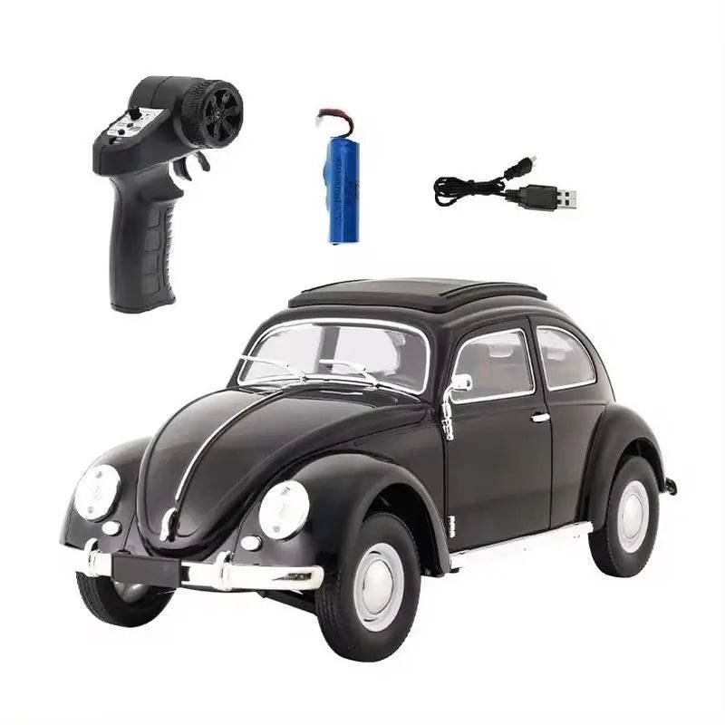 RC 1:16 D62 Mini Retro Beetle RC Climbing Car - Full Scale Simulation Remote Control Toy with Drift Features - ToylandEU
