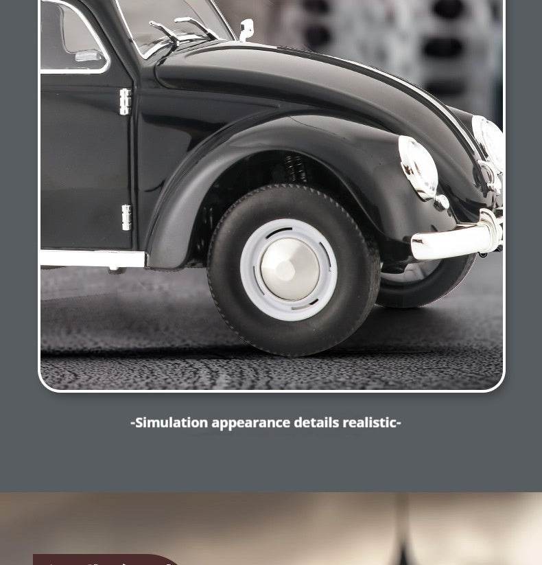 RC 1:16 D62 Mini Retro Beetle RC Climbing Car - Full Scale Simulation Remote Control Toy with Drift Features - ToylandEU