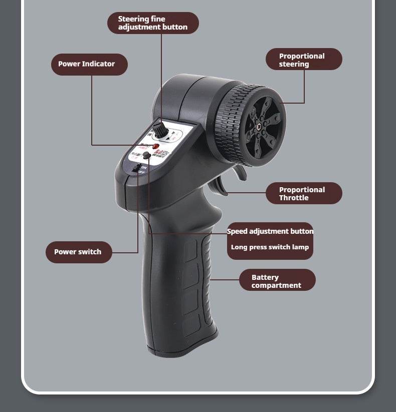 RC 1:16 D62 Mini Retro Beetle RC Climbing Car - Full Scale Simulation Remote Control Toy with Drift Features - ToylandEU