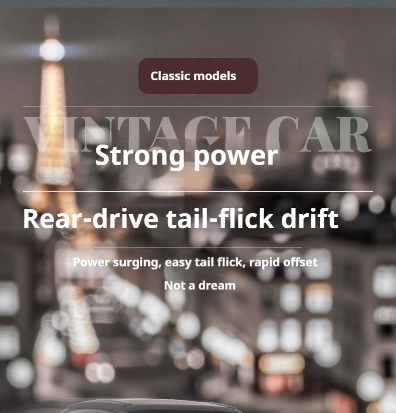 RC 1:16 D62 Mini Retro Beetle RC Climbing Car - Full Scale Simulation Remote Control Toy with Drift Features - ToylandEU