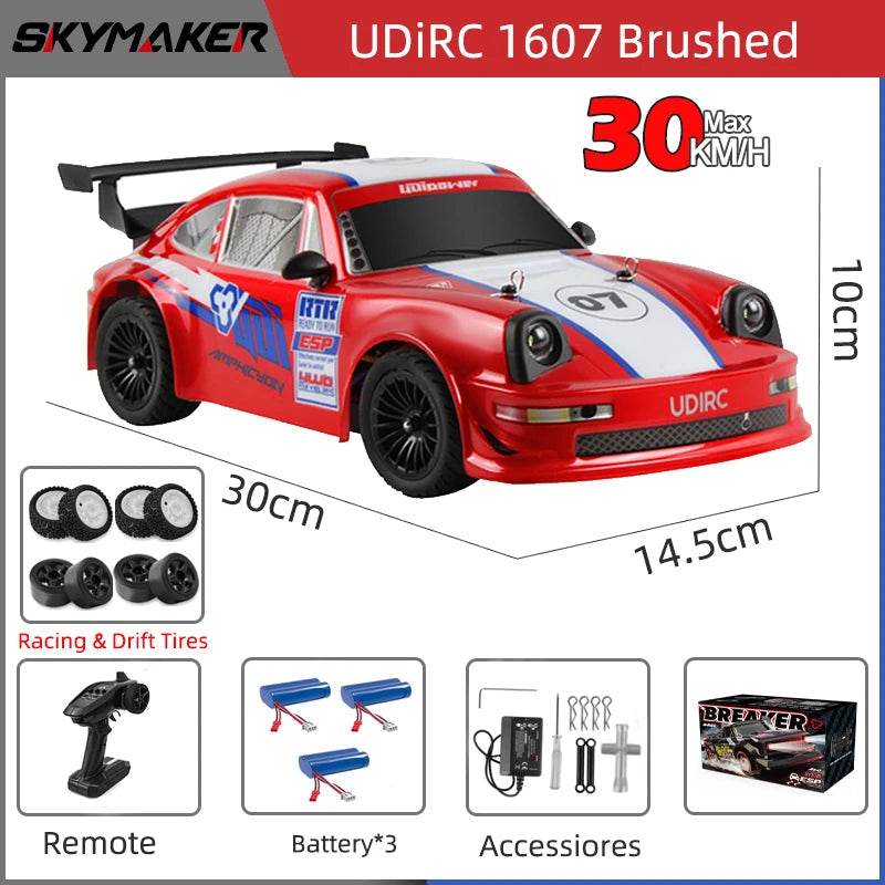 RC 1/16 High-Speed 4WD RC Drift Car - SG1606 Pro UD1607 Racing Fun! - ToylandEU
