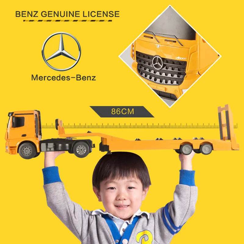 RC 1/20 Scale RC Arocs Construction Truck & Trailer - Ultimate 2.4Ghz Fun! - ToylandEU