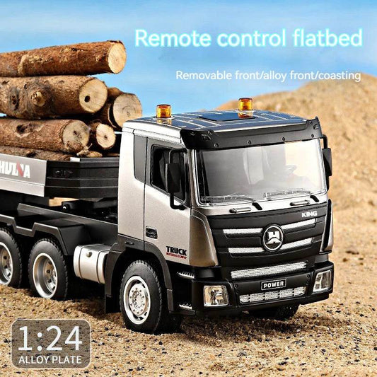 RC 1:24 Remote Control Tractor Trailer - Ultimate 2.4G Adventure Truck - ToylandEU