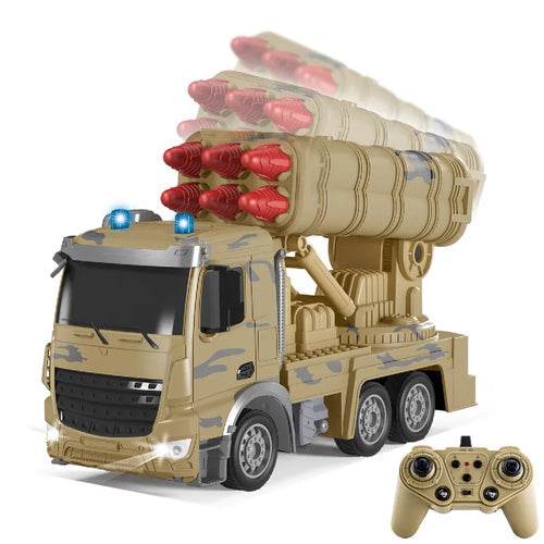 RC 1/24 Scale Remote Control Military Missile Truck - 10 Channel Fun - ToylandEU
