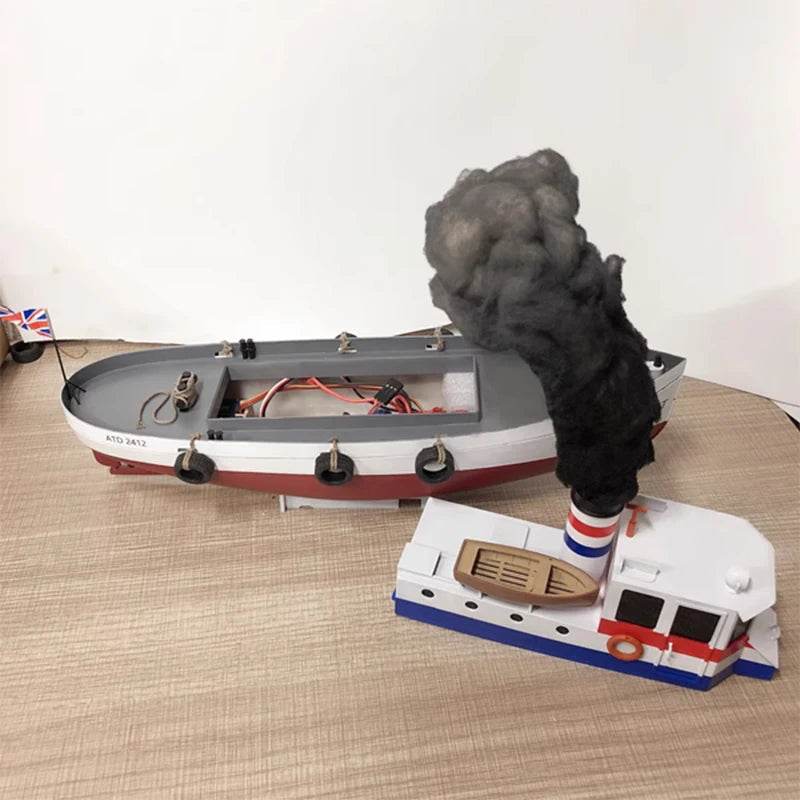 RC 1:48 Wagner Port Work RC Ship Model Kit - Assembled Toy for Maritime Fun - ToylandEU