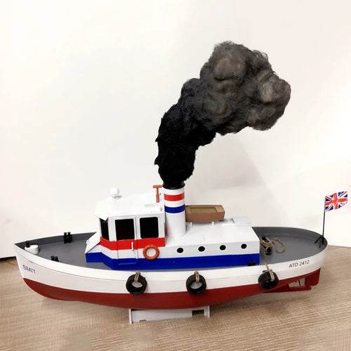 RC 1:48 Wagner Port Work RC Ship Model Kit - Assembled Toy for Maritime Fun - ToylandEU