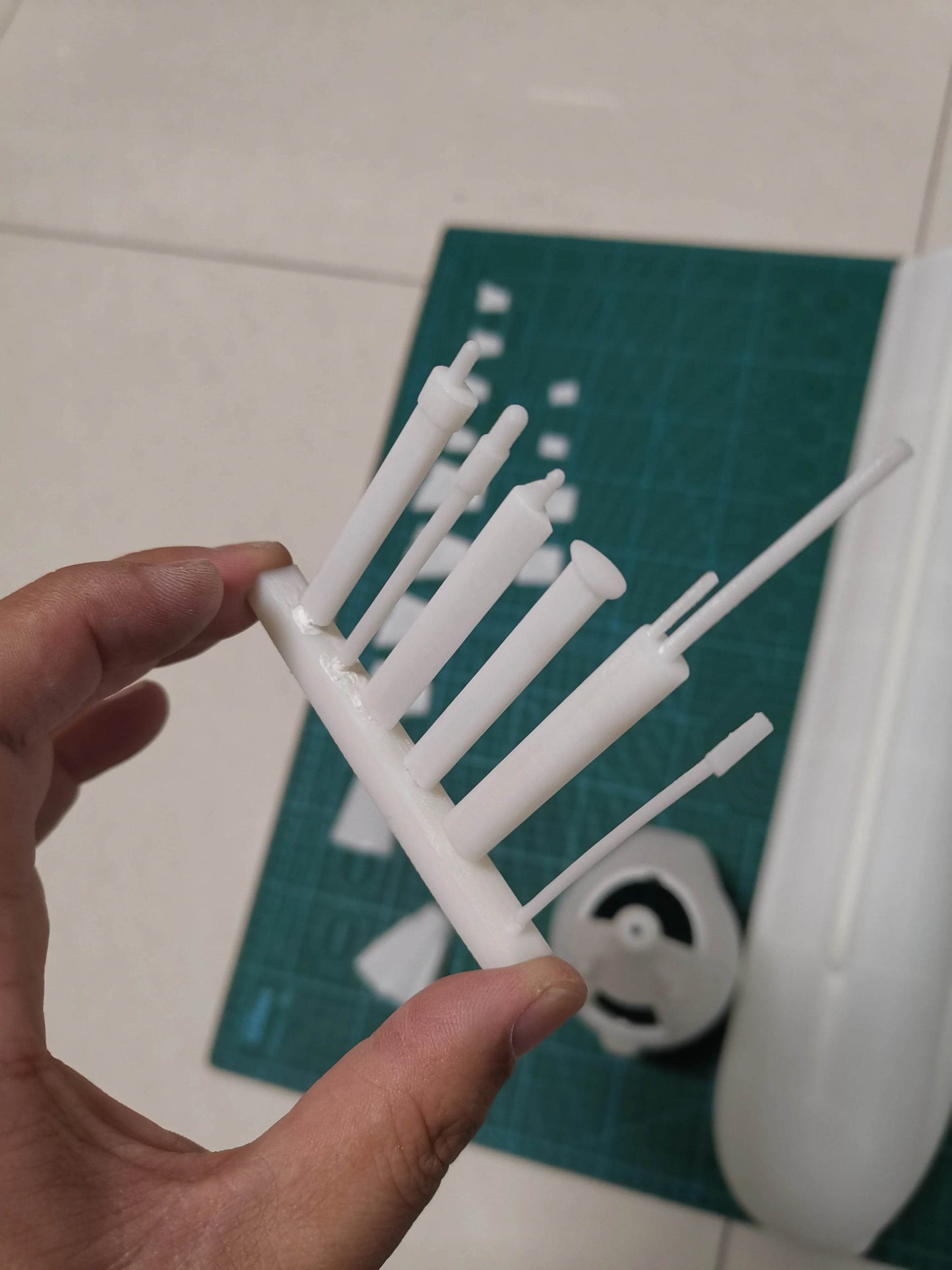 RC 1/72 Scale German Type 212 RC Submarine SLA Resin Assembly Kit - 75cm Model - ToylandEU