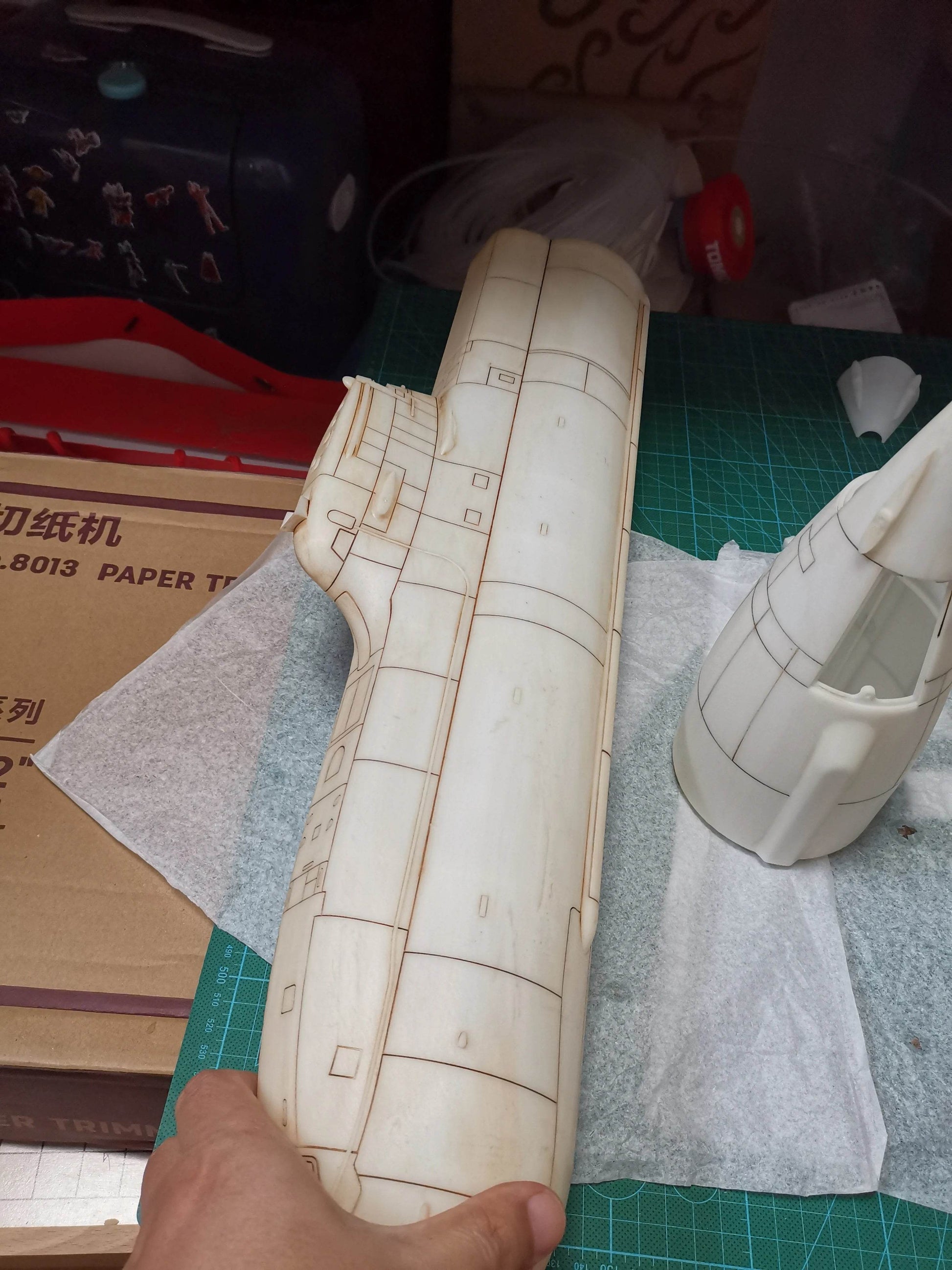 RC 1/72 Scale German Type 212 RC Submarine SLA Resin Assembly Kit - 75cm Model - ToylandEU