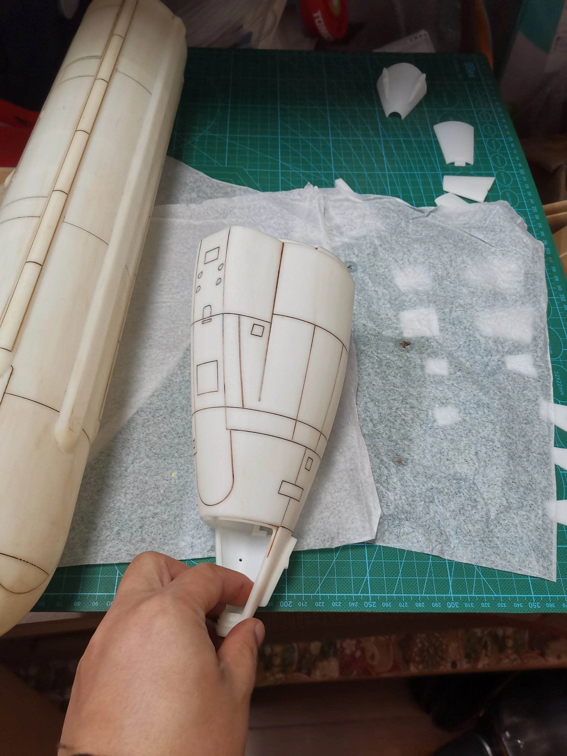 RC 1/72 Scale German Type 212 RC Submarine SLA Resin Assembly Kit - 75cm Model - ToylandEU