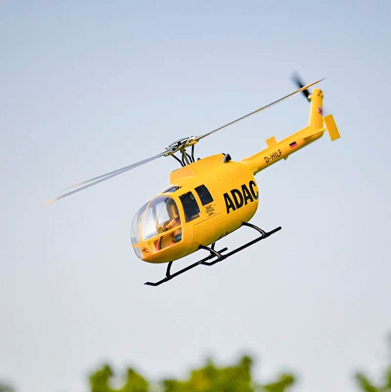 RC 10-Channel Remote Control Simulation Helicopter BO-105 with Double Propellers and Self-Stabilizing Feature - ToylandEU