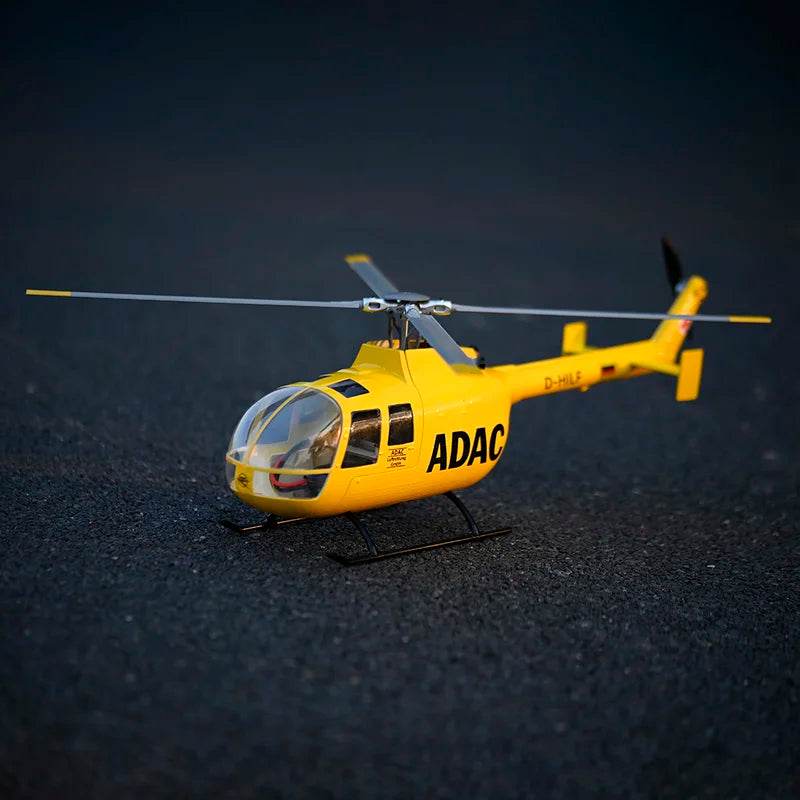 RC 10-Channel Remote Control Simulation Helicopter BO-105 with Double Propellers and Self-Stabilizing Feature - ToylandEU