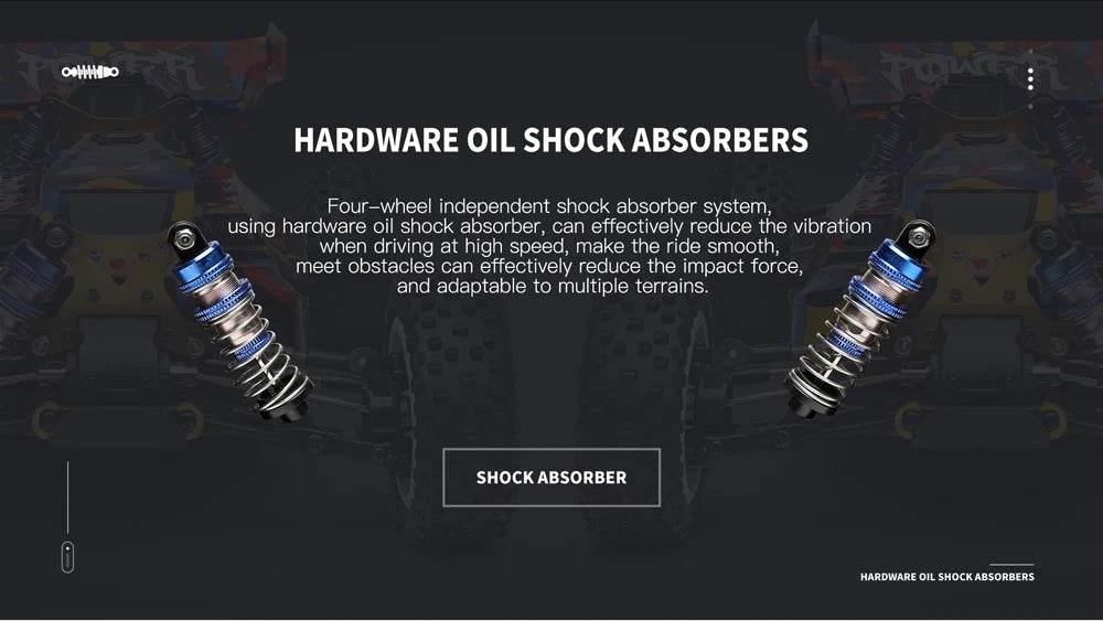 RC 124007 & 124019 High-Speed 1:12 Electric 4WD RC Racing Cars - 75KM/H & 55KM/H Drift Crawler with 3000mAh Battery - ToylandEU