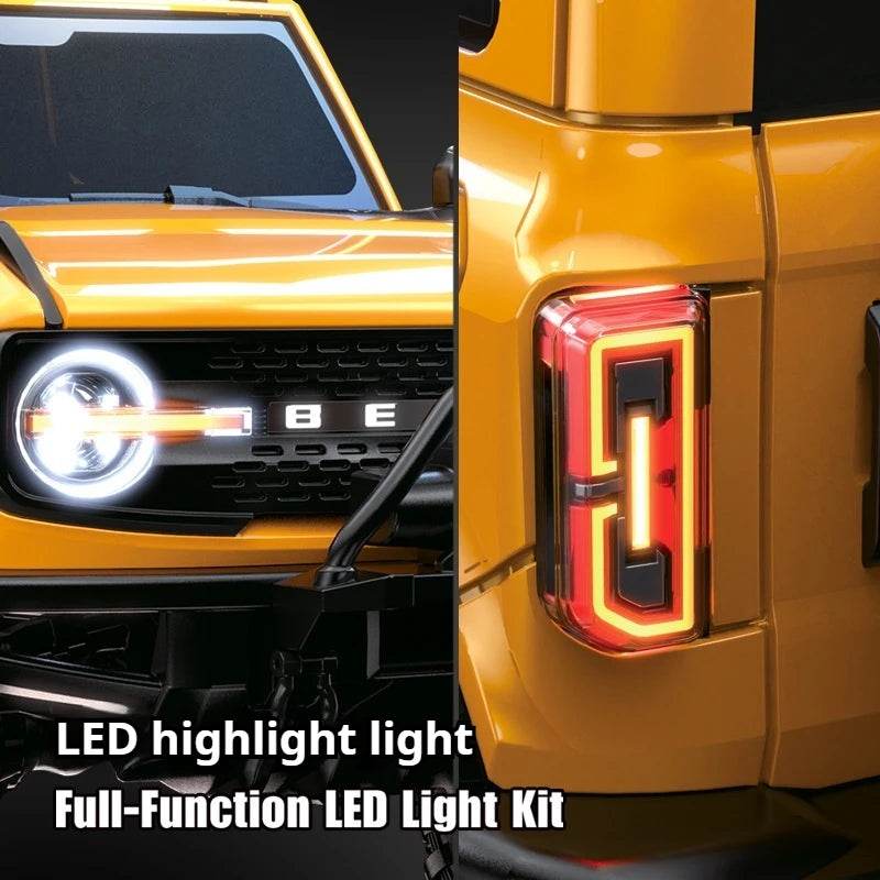 RC 2025 R1001 Enhanced Off-Road Simulation Ford Mustang 1:10 RC Vehicle with Four-Wheel Drive - ToylandEU