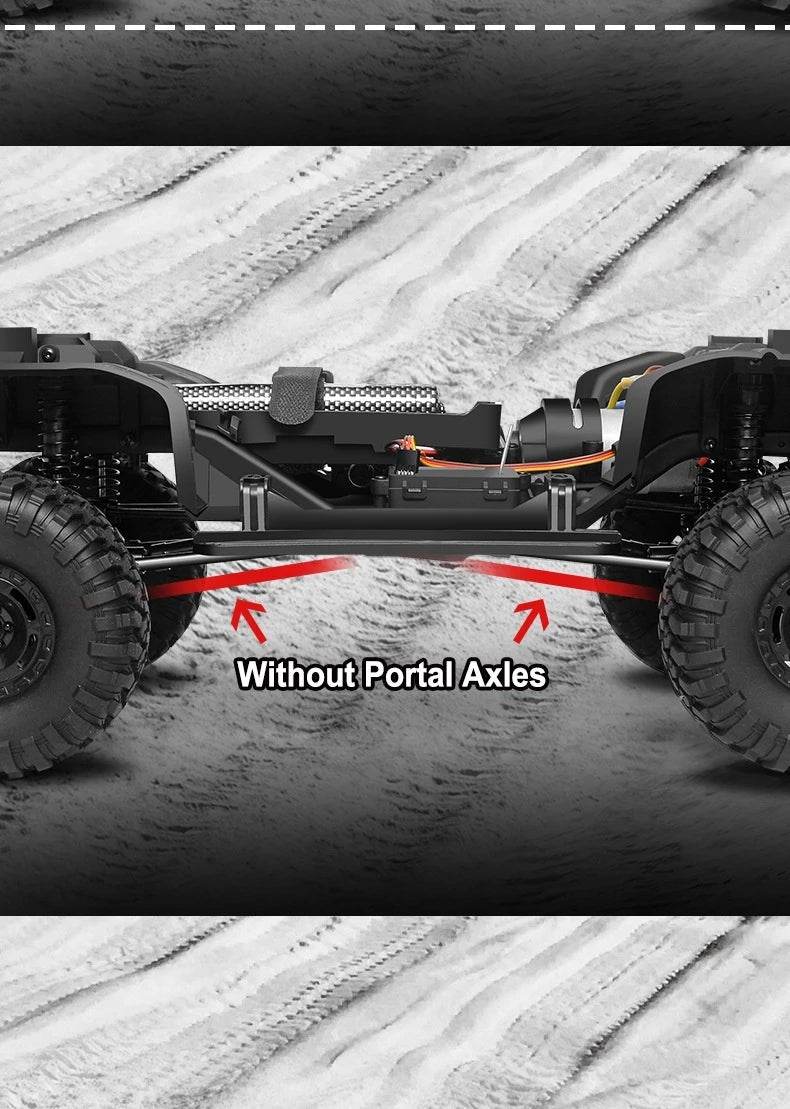 RC 2025 R1001 Enhanced Off-Road Simulation Ford Mustang 1:10 RC Vehicle with Four-Wheel Drive - ToylandEU